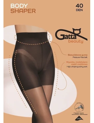 Punčochové kalhoty Gatta Body Shaper 40 den 5-XL Punčochové kalhoty Gatta Body Shaper 40 den 5-XL