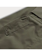 DÁMSKÁ KHAKI BUNDA S TENKOU PODŠÍVKOU (B8120-11)