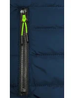 Tmavě modro-šedá lehká dámská sportovní bunda (8M913-215) Tmavě modro-šedá lehká dámská sportovní bunda (8M913-215)