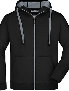 Daiber JN 355 Pánská mikina Doubleface 02.0355 black/carbon