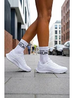 Dámské ponožky BORN TO RUN Bílé Dámské ponožky BORN TO RUN Bílé