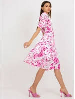 LK SK 508944 šaty.45P fuchsiová