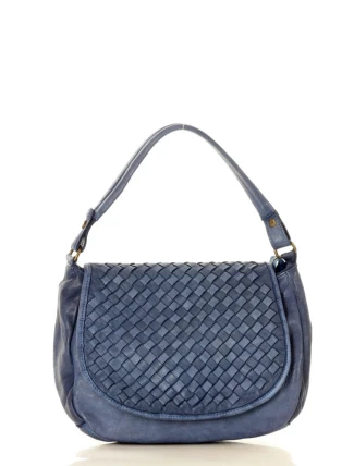 Dámská přírodní kožená taška model 133014 - Mazzini Dámská přírodní kožená taška model 133014 - Mazzini