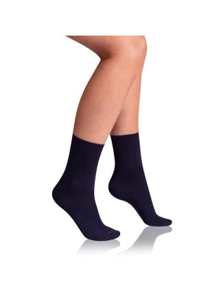 Dámské bambusové ponožky BAMBUS LADIES COMFORT SOCKS - BELLINDA - tmavě modrá Dámské bambusové ponožky BAMBUS LADIES COMFORT SOCKS - BELLINDA - tmavě modrá