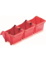 BINEER SHORT 10DÍLNÁ SADA DÍLENSKÝCH PODNOSŮ ČERVENÁ KISTENBERG