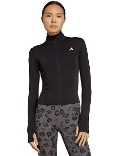Dámská mikina adidas Optime Essentials Full-Zip, černá, JM9185