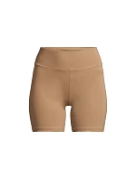 Dámské tréninkové legíny CASALL Regular Waist Bikers, zelená barva Dámské tréninkové legíny CASALL Regular Waist Bikers, zelená barva