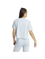 Tričko adidas Essentials 3-Stripes Single Jersey Crop Top W IS1568