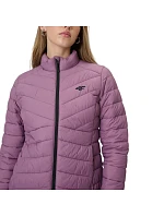Dámská bunda 4F F0855 fialová 4FWSS26TDJAF0855 51S