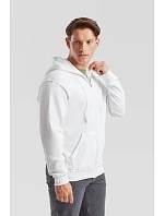 Fruit of the Loom Classic Hooded Sweat Jacket Mikina s kapucí 16.2062 red Fruit of the Loom Classic Hooded Sweat Jacket Mikina s kapucí 16.2062 red