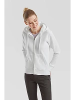 Fruit of the Loom Premium Lady-Fit Hooded Jacket Dámská mikina s kapucí 16.2118 white Fruit of the Loom Premium Lady-Fit Hooded Jacket Dámská mikina s kapucí 16.2118 white