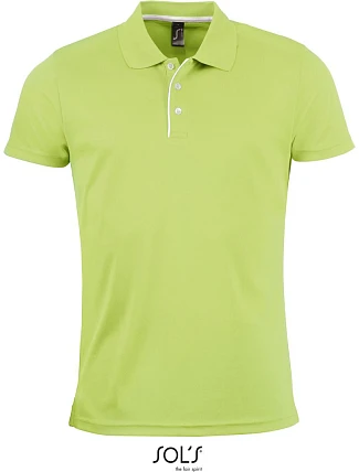 SOL'S Performer Men Pánské piqué sportovní polo 25.1199 apple green SOL'S Performer Men Pánské piqué sportovní polo 25.1199 apple green
