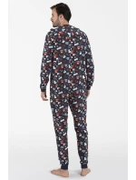 Italská móda Rojas long length sp. barva:print/blue