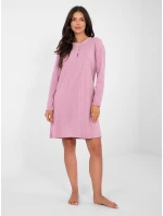 DU KN noční košile FP 105.36 tmavě růžová