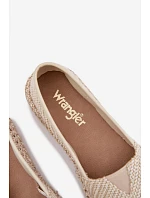 Dámské espadrilky Wrangler 20261079.06V světle béžové Dámské espadrilky Wrangler 20261079.06V světle béžové