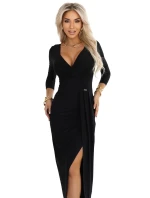 Dámské šaty 404-13 Černá - NUMOCO Dámské šaty 404-13 Černá - NUMOCO