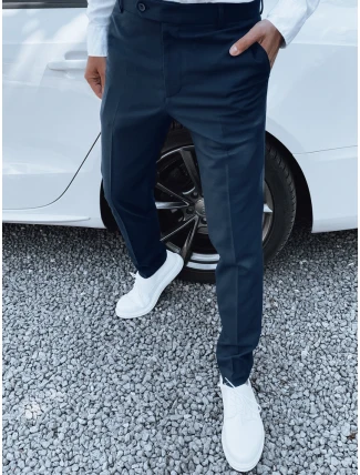 Pánské tmavě modré kalhoty FashionStreet UX4288
