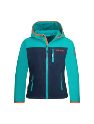 Bunda fleeceová TrollKids Kids Stavanger Jacket Jr 706-192