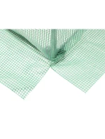 SKLENÍK ZAHRADNÍ TUNEL 200X300X200CM PE KONSTRUKCE ZELENÁ OCEL