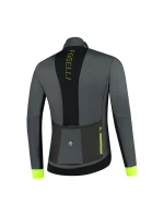 Zimní bunda Rogelli HI VIS grey-fluoro S