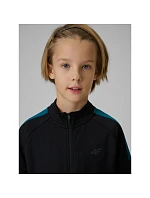 Chlapecká sportovní mikina s kapucí 4F 4FJRSS26TFSWM0991-20S
