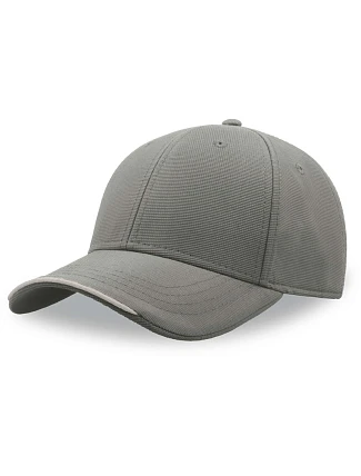 Atlantis Headwear Estoril-S 6 panelová kšiltovka 33.0230 grey Atlantis Headwear Estoril-S 6 panelová kšiltovka 33.0230 grey