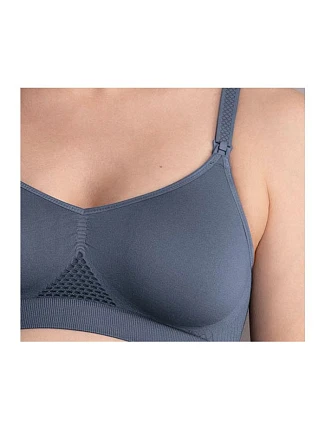 Seamless podprsenka na kojení moldovaná 5096 sky grey - Anita Maternity Seamless podprsenka na kojení moldovaná 5096 sky grey - Anita Maternity