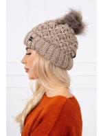 Čepice K165 tmavě béžová Čepice K165 tmavě béžová