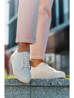 Dámské Textilní Tenisky Big Star RR274407 Béžové