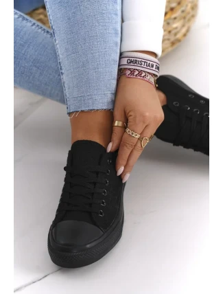 Dámské Klasické Tenisky Černé Omerta Dámské Klasické Tenisky Černé Omerta