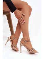 Sandály na podpatku  model 222734 Step in style