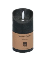 OZDOBNÁ SVÍČKA 70x130MM LED WOSK ČERNÁ