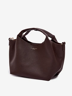 Hnědá taška z imitace kůže Corisse
