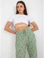 Kalhoty D73770M61869I pistácie