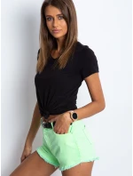 Šortky JMP SN 163 D.39P fluo zelená