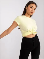 Tričko RV TS 4623.93 světle žlutá Tričko RV TS 4623.93 světle žlutá