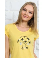 Dámské pyžamo kapri Hello world Dámské pyžamo kapri Hello world