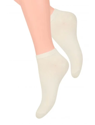 Dámské ponožky 052 cream - Steven Dámské ponožky 052 cream - Steven