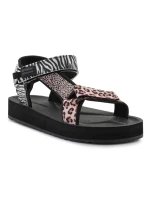 D.Franklin Forest Vysoké sandály se zvířecím potiskem W DFSH404002-ABLA D.Franklin Forest Vysoké sandály se zvířecím potiskem W DFSH404002-ABLA