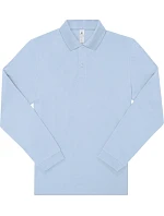 B&C My Polo 180 LSL Piqué polo s dlouhým rukávem 01.U425 blush blue B&C My Polo 180 LSL Piqué polo s dlouhým rukávem 01.U425 blush blue