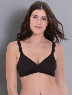 Selma soft podprsenka košíčky se spacer-výztuží 5631 black - RosaFaia