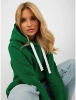 Dámská mikina EM BL 695.25x tmavě zelená - FPrice