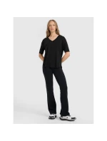 Dámské modalové tričko oversize 4F 4FRAW25TTSHF3283-21S