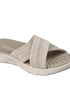 Dámské žabky Skechers GO WALK FLEX SANDAL IMPRESSED 141420 DKTP