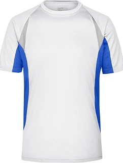 Daiber JN 391 Pánské běžecké tričko 02.0391 white/royal