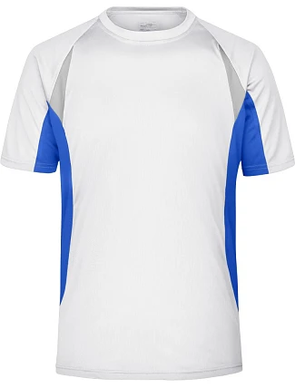 Daiber JN 391 Pánské běžecké tričko 02.0391 white/royal Daiber JN 391 Pánské běžecké tričko 02.0391 white/royal