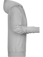 Daiber 8023 Dámská raglánová mikina s kapucí 02.8023 grey heather Daiber 8023 Dámská raglánová mikina s kapucí 02.8023 grey heather