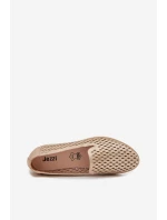 Dámské síťované polobotky Zlaté Flariette