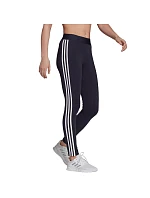 Dámské legíny Essentials 3S W H07771 černo-bílé - Adidas Dámské legíny Essentials 3S W H07771 černo-bílé - Adidas
