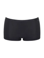 Dámské kalhotky GO Daily Cotton Short 3P - BLACK - černé 0004 - SLOGGI